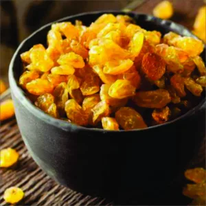 premium golden raisins (kishmis)